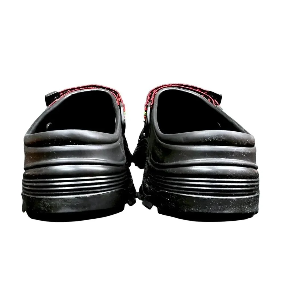 Lanvin x Suicoke Black Mok Curb Mules Men's US 9 $350 Retail Luxury Slides NIB